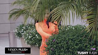 Hot Brunette Gets Ass Filled with Cock