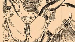 Hey, ever seen such a steamy vintage erotic drawing?