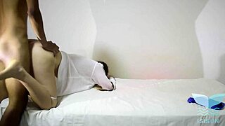 AMATEUR NYMPHO FUCKS HARD WITH WET PUSSY AND TITS!