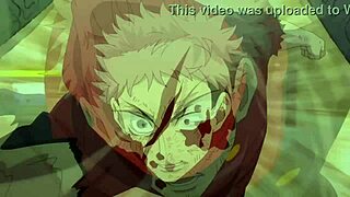 Itadori and Mahito clash in epic Skyfall anime battle.