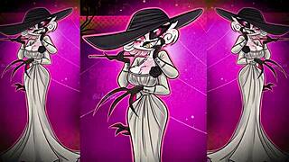 What secrets does this cosplay waifu hide under her costume?