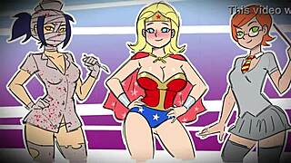 What secrets does this cosplay waifu hide under her costume?