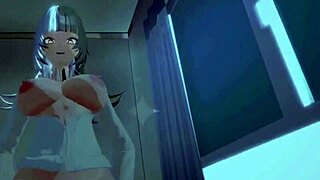 nighttime cowgirl with goth girlfriend