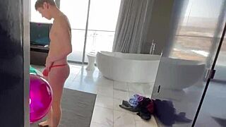 sage roux gets her tight ass railed hard in fishnet suit