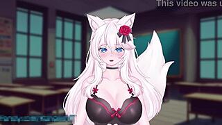 Vtuber Catgirl Blowjob