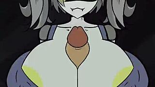 hey, j is totally into this wild hentai group banging scene