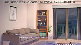 Lovey Dovey with Boss Shizuko in Missionary Sex!