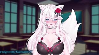 Vtuber Catgirl Blowjob