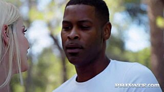 Blonde Marica Chanelle Seduces BBC Friend for Deep Action!