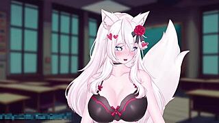 Vtuber Catgirl Blowjob