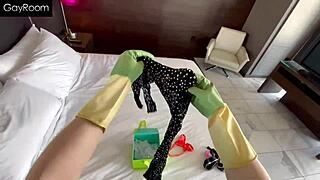 sage roux gets her tight ass railed hard in fishnet suit