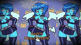 What secrets does this cosplay waifu hide under her costume?