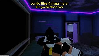 intimate fucking and deepthroat blowjob on the bed