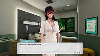 Kimiko explores wild doggystyle action in Sex Hospital game