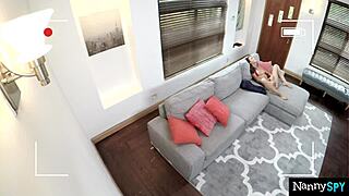 Nanny Cam Captures Charity Fingering Her Wet Pussy