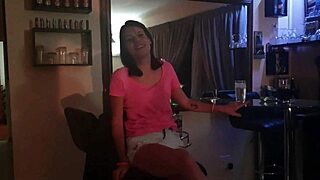 Intriguing petite brunette milf with small tits in a smoking fetish compilation