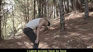 Damn, I Fuck My Stepsister and a Stranger in the Forest!