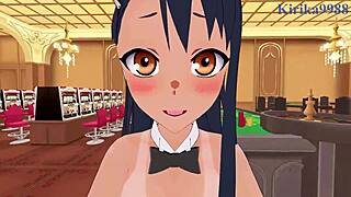 Hayase nagatoro in intense pov hentai with miss nagatoro outfit