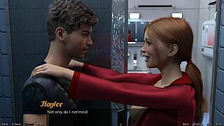 hey, almost busted by big-tits indian milf in space!