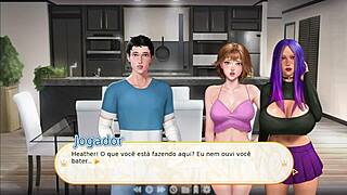 Blowjob from Stepsister Swallowed Every Drop in Wild Hentai Game