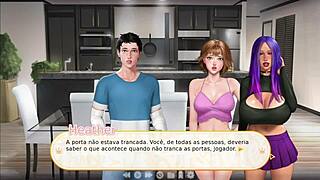 Blowjob from Stepsister Swallowed Every Drop in Wild Hentai Game