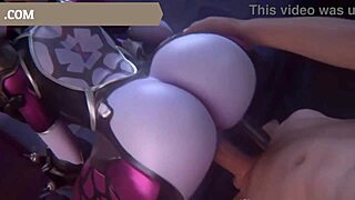 Rough Pounding of Beautiful Animated Girls' Asses