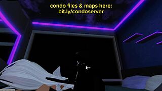 intimate fucking and deepthroat blowjob on the bed