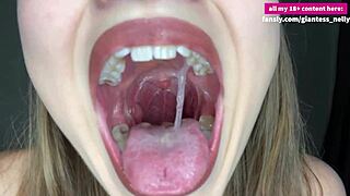 Vore Gummy Bears Throat Swallow