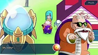 Master Roshi Bangs Dragon Ball Ladies in Uncensored Scenes