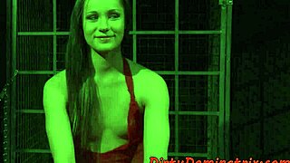 smalltit lesbian babe drilled anally by strapon femdom