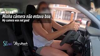 Slutty wife Thay Ksada groped and sucked by stranger in public street