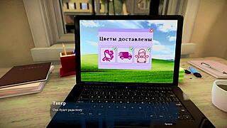 complete gameplay - my sexy neighbor part 1 with big tits milf toys webcam