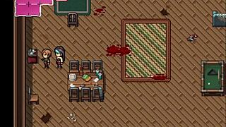 facing a fast zombie in hentai game zombies retreat part 8