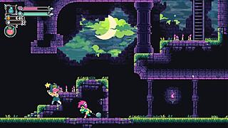 Holy crap, Flip Witch pixel hentai game ep 13 has monster cock titjob! Facial cumshot on big tits is insane!