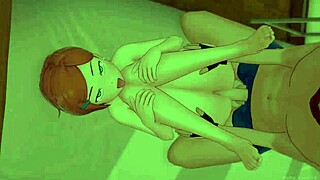 la linda gwen esta mojada se quita el ba�ador para follar versi�n adulta hentai 😘