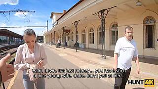 Wife Nailed By Stranger In Doggy