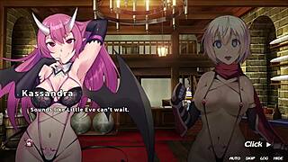 story of eve 2 part 2 with hentai masturbation and toys 😏