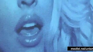 female and male strippers get the crowd hyped with teasing moves and ripped clothes