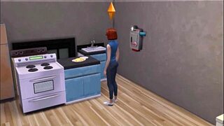 Caught peeping on a cheating wife wearing blue velvet in public.