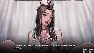 Beautiful 2d art with hentai blowjob