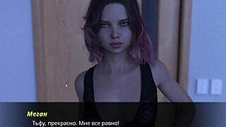 Redhead milf in hentai game Echoes of Lust bangs hard!