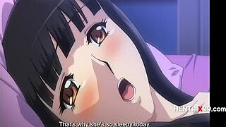 Old Teacher Seduces Naive Lesbian Students In Hentai