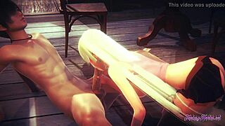 Seven deadly sins hentai elizabeth liones blowjob and fucked?