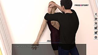 Alex fucks Nora in ass and pussy, cums in mouth