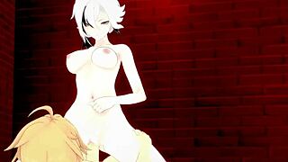 Arlecchino and Aether Have Intense Sex in Genshin Impact