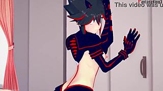 Ryuko Matoi fucking hard in POV fantasy