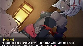 Bound Shrine Maiden Honoka Fingered In Bondage Game Masturbation