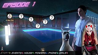 Apocalust 3 unfolds as she touches her clit during a steamy game.