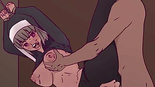 uh, a nun dreamin of gettin fucked front n back in prayer booth, hentai parody 2025!