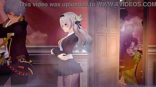 Kafka and Firefly Unleash Wild Fantasies in a Steamy Hentai Clash of Desire. Their Anime Passion Ignites Every Scene!